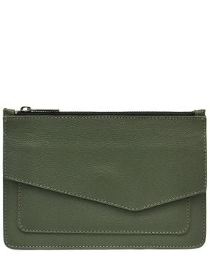 Botkier Cobble Hill Medium Pouch - Green