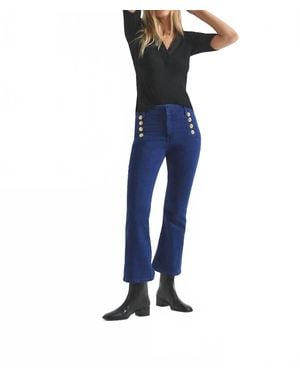 10 Crosby Derek Lam Robertson Crop Flare Jeans - Blue