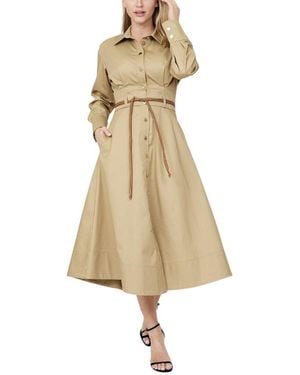 ANDRE TAN Midi Dress - Natural