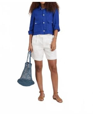Alex Mill Cropped Work Jacket - Blue