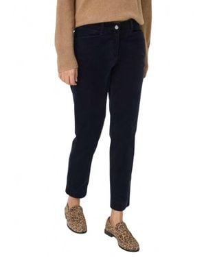 Brax Corduroy Chino Pants - Blue