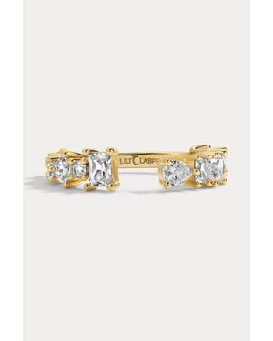 Lili Claspe Mavis Cuff Ring - Metallic