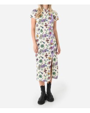 Kitri Leia Midi Dress - White