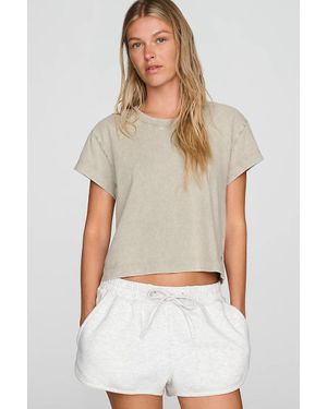 Pilcro Knit Project Billie Tee - White