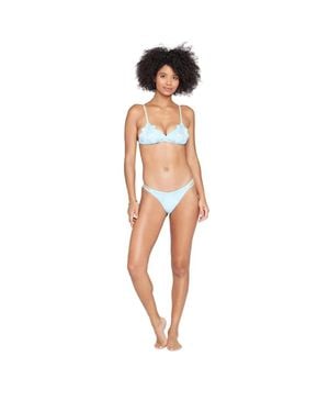 LSPACE L*Space Claude Classic Bikini Bottom Sky Swimwear Jzz421 - White