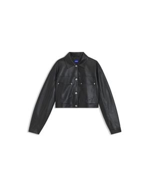 HUGO Relaxed-Fit Jacket - Black