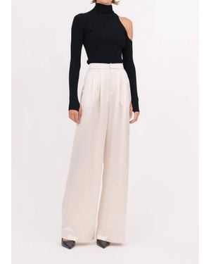 NonChalant Label Rooney Knit Top - Black