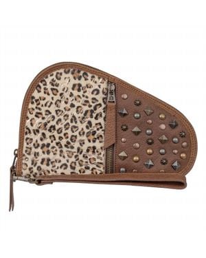 STS Ranchwear Great Plains Small Pistol Case - Brown