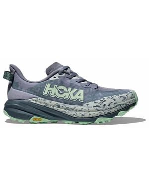Hoka One One Speedgoat 6 Trail Running Sneakers - Black