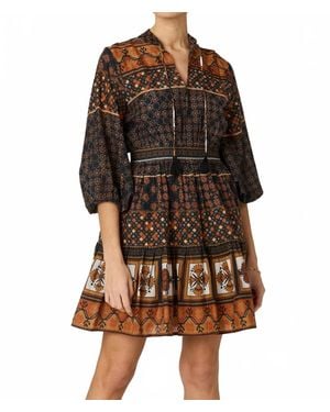 Cleobella Priyanka Mini Dress - Brown