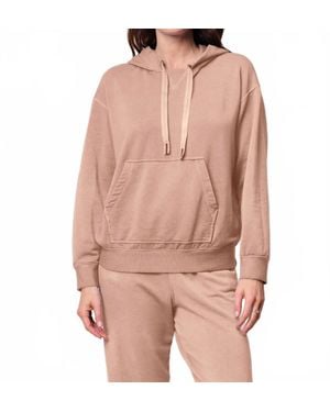 Stateside Softest Fleece Hood Pullover Hoodie - Pink