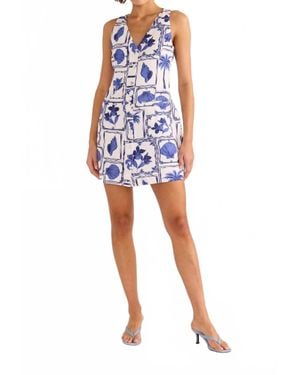 MINKPINK Sylvie Mini Dress - Blue