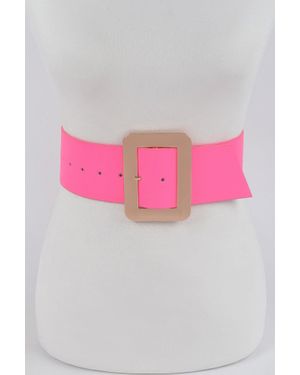 Fashnzfab Neon Waist Belt - Pink
