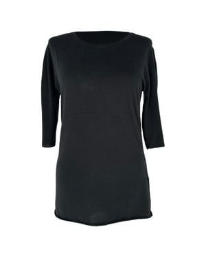 Jil Sander 3/4 Sleeve T-Shirt - Black
