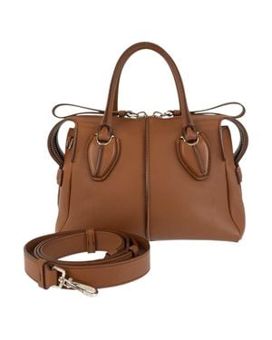 Tod's Leather D Bag Styling Handbag - Brown