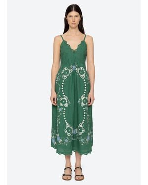 Sea Vesna Slip Dress - Green