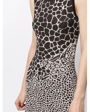 Ferragamo Ferragamo Sleeveless Knited Dress - Black