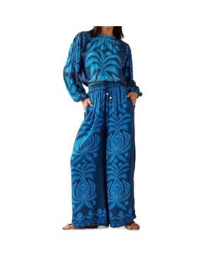 Omika Nali Chic Pant - Blue