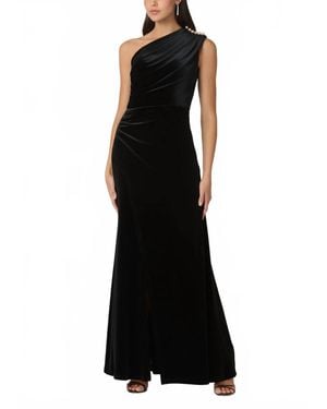 Shoshanna Ola Velvet Gown - Black
