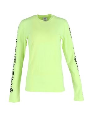 Vetements Summer 2016 Long Sleeve T-Shirt - Green