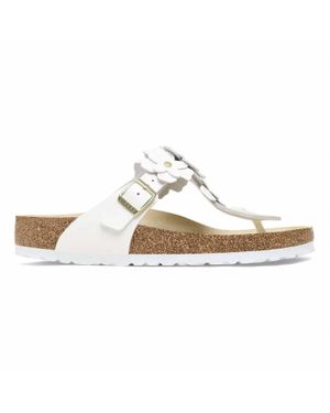 Birkenstock Gizeh Flower - Metallic