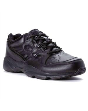 Propet Stability Walker Walking Shoes - Black