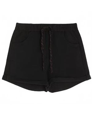 Alpha Studio High Waist Shorts - Black
