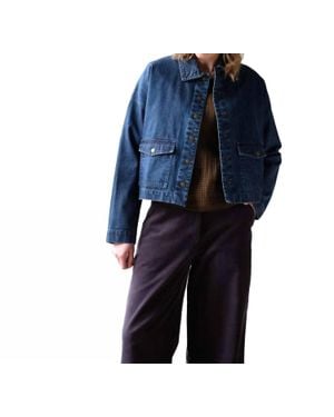 Bibico Maya Relaxed Jacket - Blue