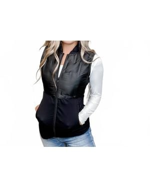 Mono B Always Active Slim Fit Vest - Black