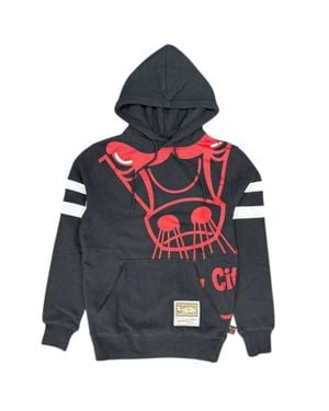 Mitchell & Ness Substantial Chicago Bulls Hoodie - Gray