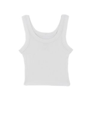 KatieJnyc Junior's Livi Long Tank - White