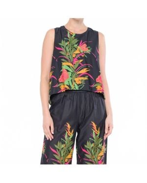 Flora Bea Tiffany Top - Blue