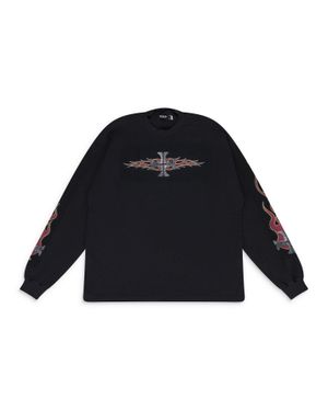 Greedy Unit Screw Thermal L/S T-Shirt - Blue