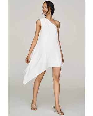 Endless Rose One-Shoulder Dress - White