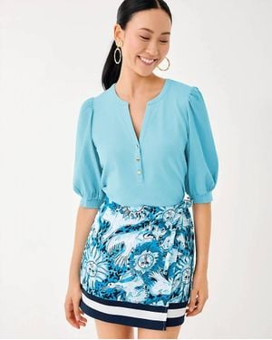 Lilly Pulitzer Ronson Knit Top - Blue