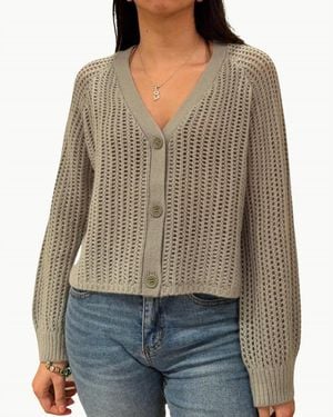SABLYN Yasmeen Slouchy Cardigan - Brown