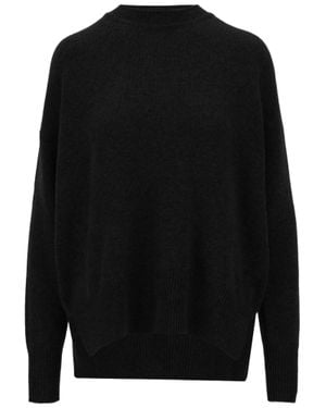 Jil Sander Slit Pure Cashmere Sweater - Black