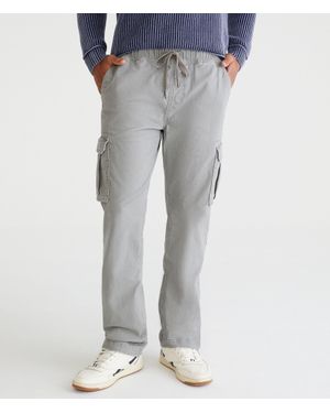 Aéropostale Straight Cargo Pants - Gray