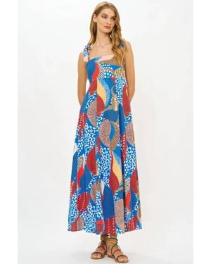 Oliphant Delilah Dress - Blue