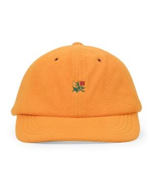 Aimé Leon Dore Fleece Crest Baseball Cap - Orange