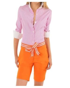 Gretchen Scott Gripeless Bermuda Short - Orange