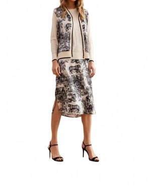 Joh Yuri Sweater Cardigan - Natural