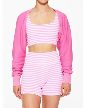 Strut-this Shrug Top - Pink