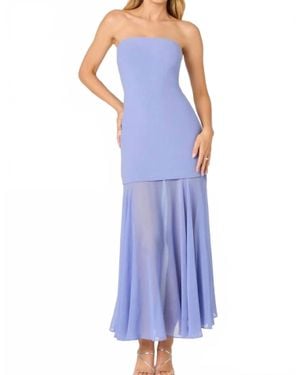 Astr Lizet Dress - Purple