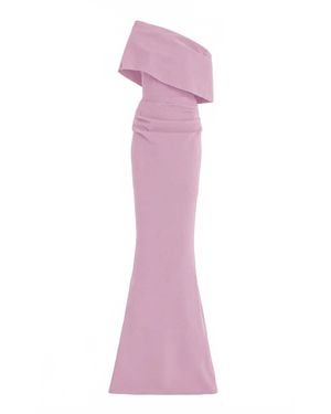 Greta Constantine Oseph Gown - Purple