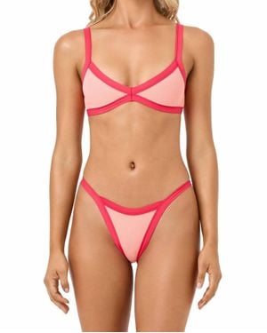LSPACE Taylor Bikini Top - Pink