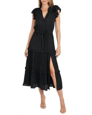 Love Token Sidney Midi Dress - Black