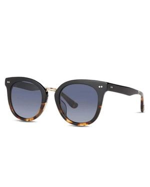 TOMS Cecilia Tortoise Fade Sunglasses - Blue