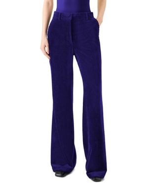 Akris Punto Celia Corduroy Pant - Blue