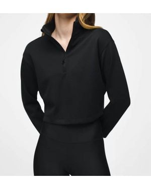Prana Shea Half Zip Sweater - Black